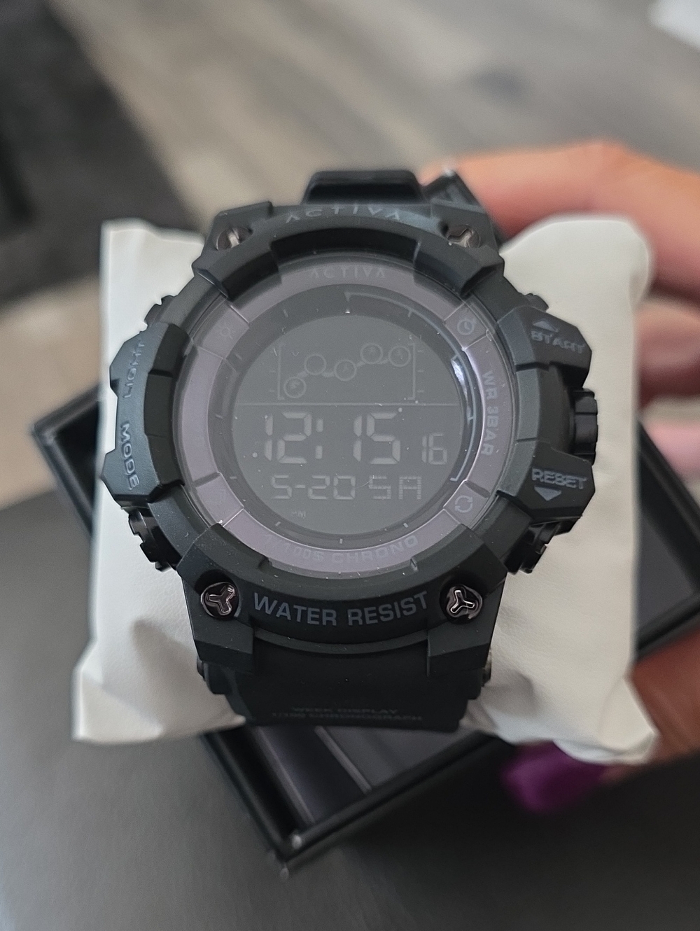 629. Activa Summit X Invicta Unisex Digital Watch - 50mm. Black (ACW8082-027)